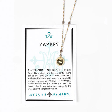 Awaken Chime Necklace Gold